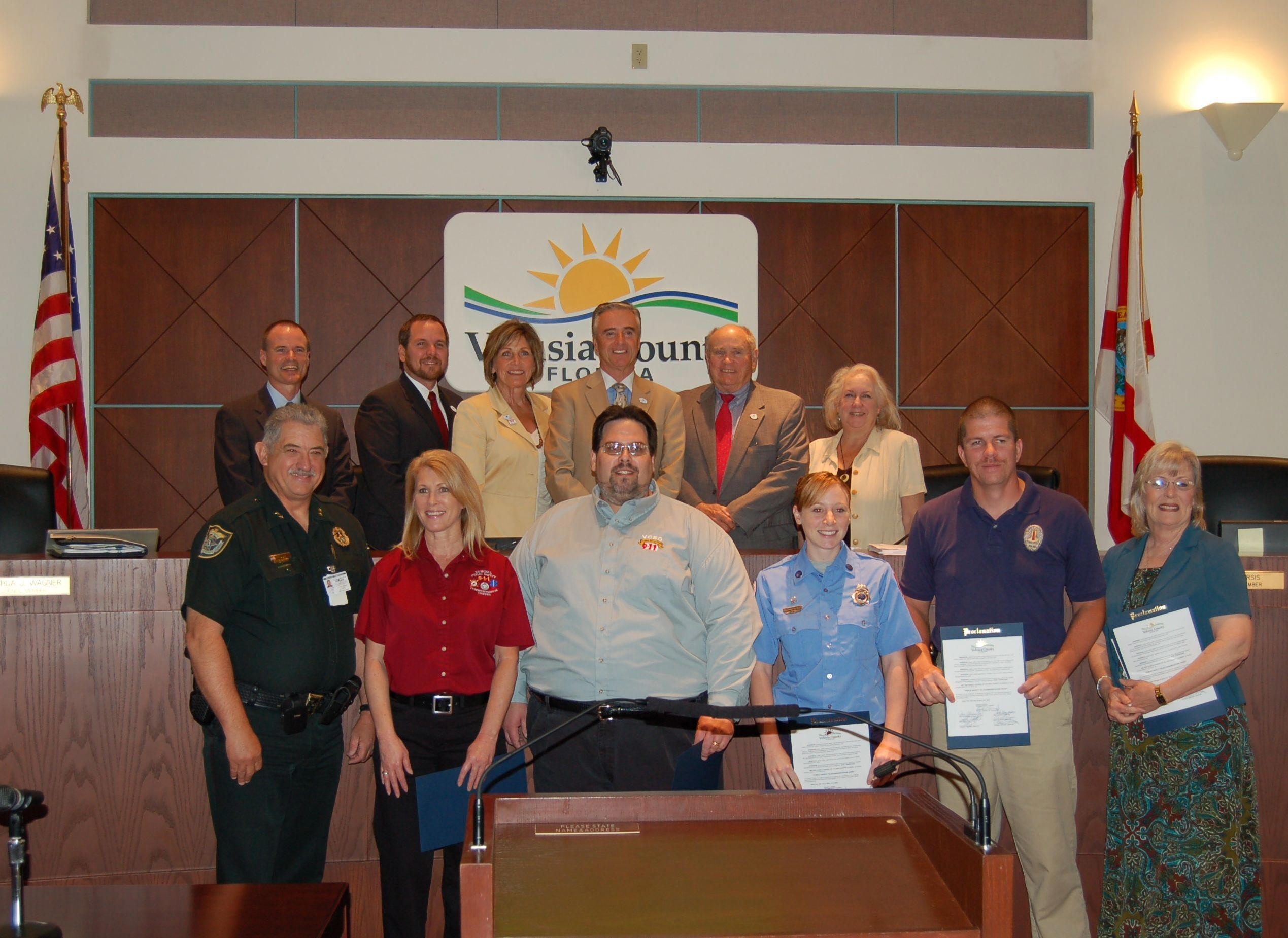 Emergency Dispatchers Honored By County Council Image