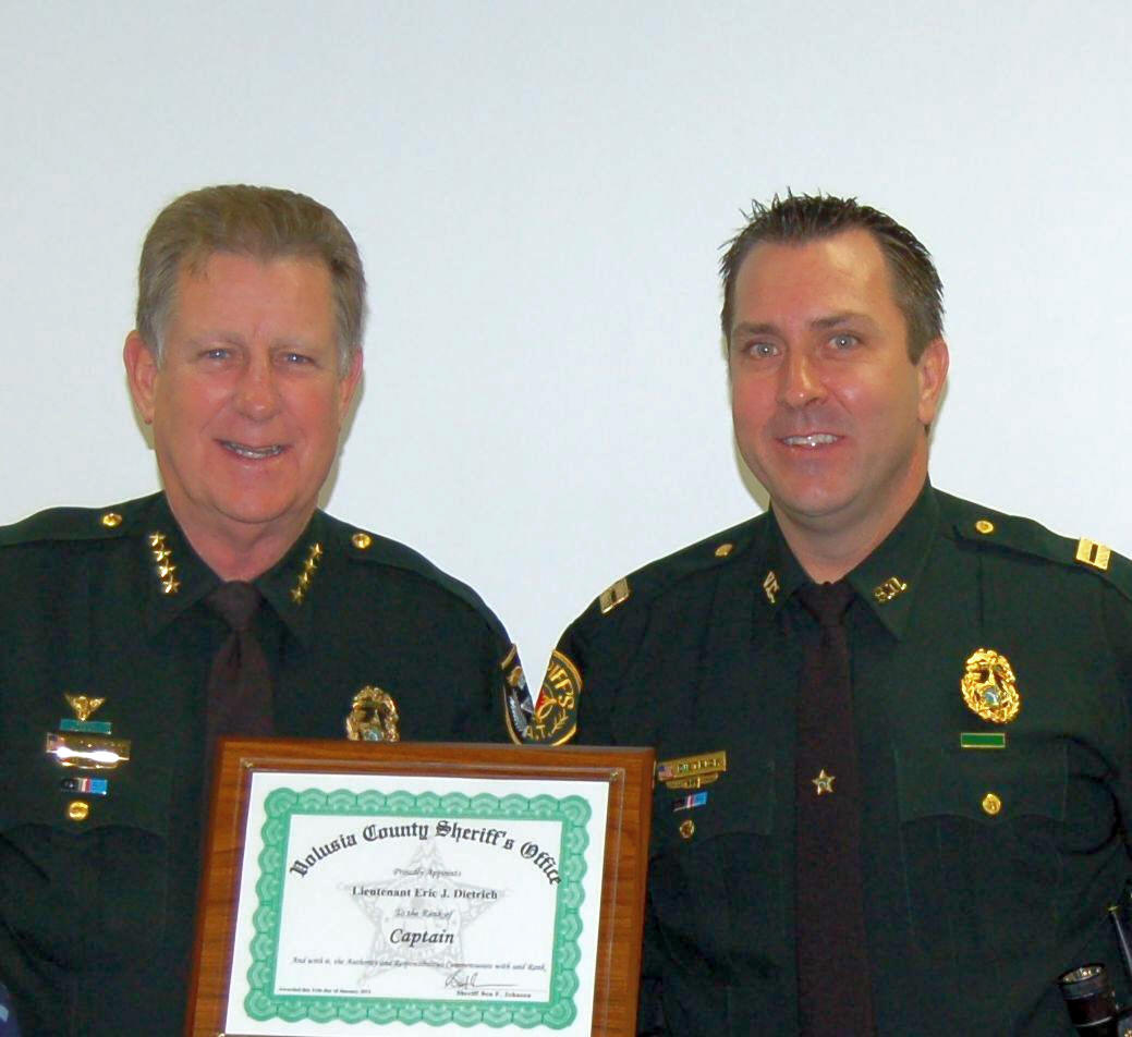 16-Year Sheriff's Veteran Promoted To Captain  Image