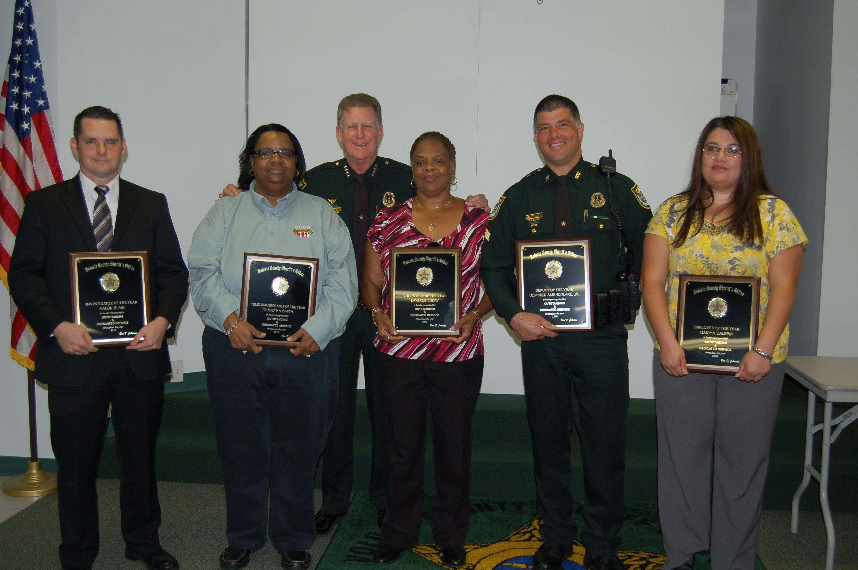Sheriff Ben Johnson Honors VCSO Employees Of The Year Image