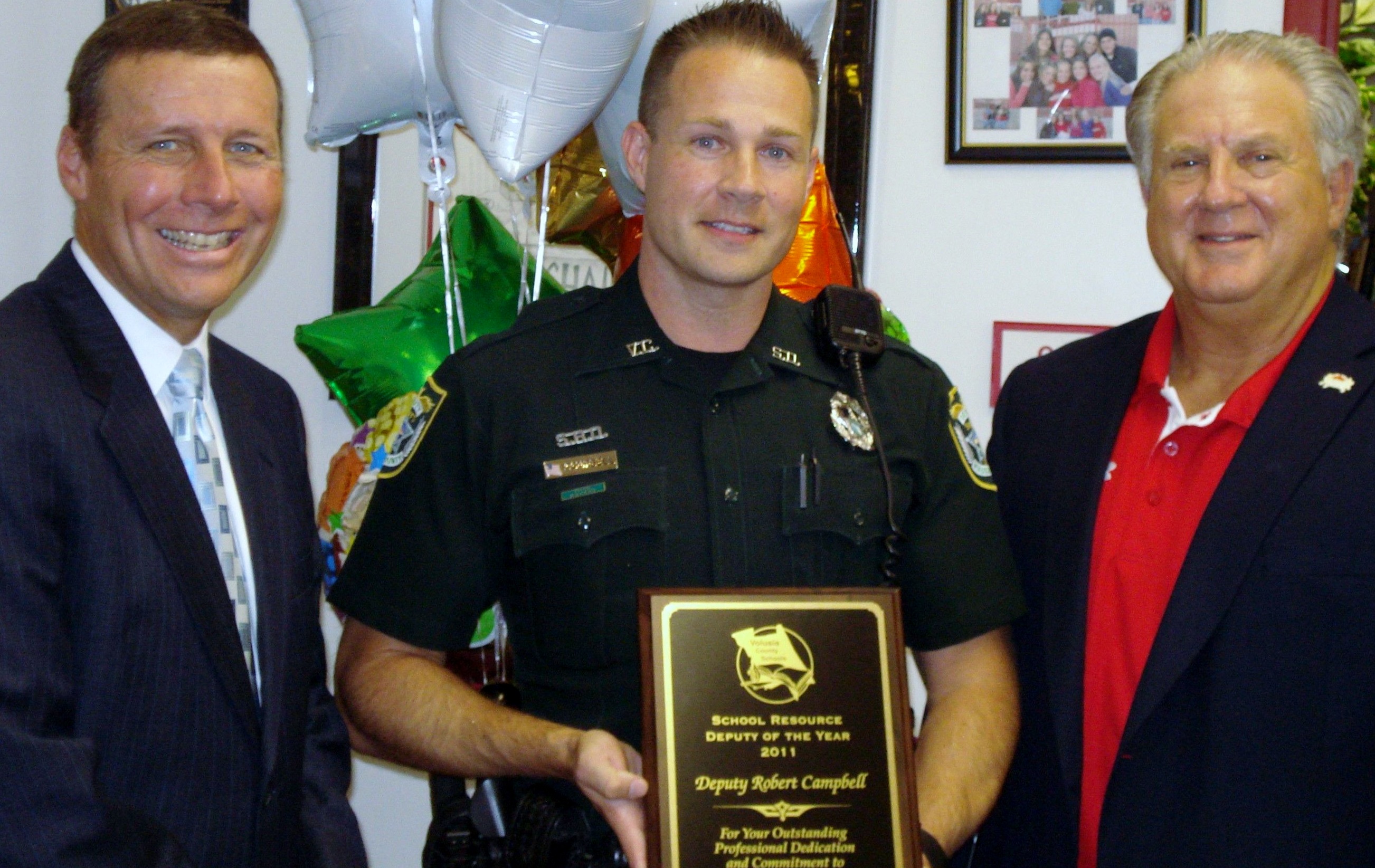 Robb Campbell Named School Resource Deputy Of The Year Image
