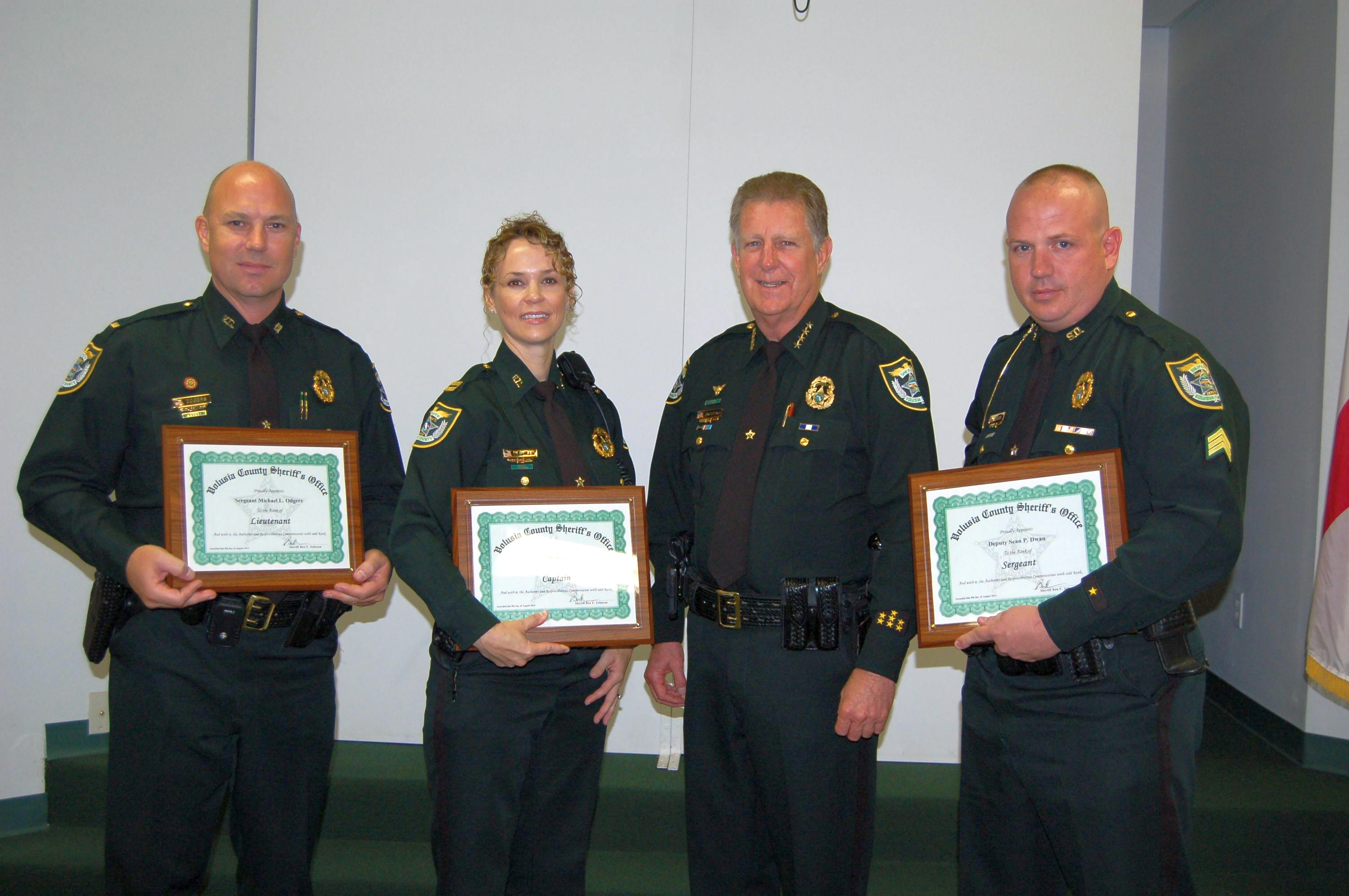 Three Sheriff's Office Veterans Earn Promotions Image