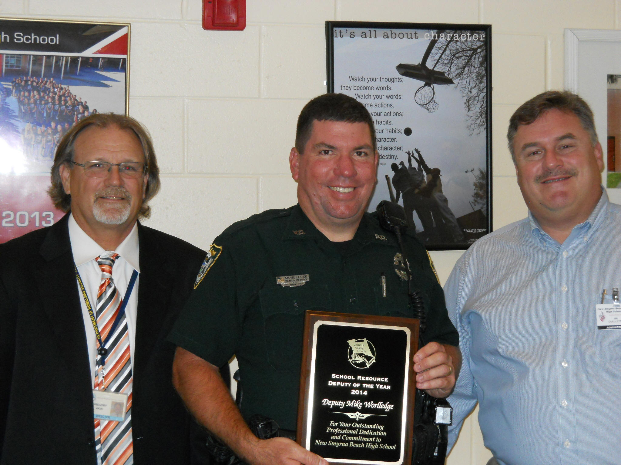 Mike Worlledge Named School Resource Deputy Of The Year Image
