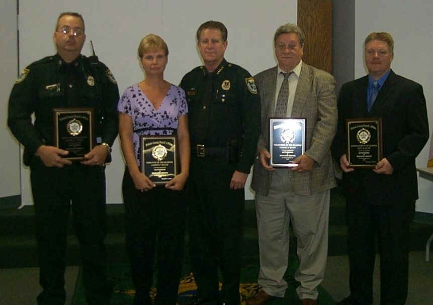SHERIFF’S OFFICE HONORS EMPLOYEES OF THE QUARTER    Image