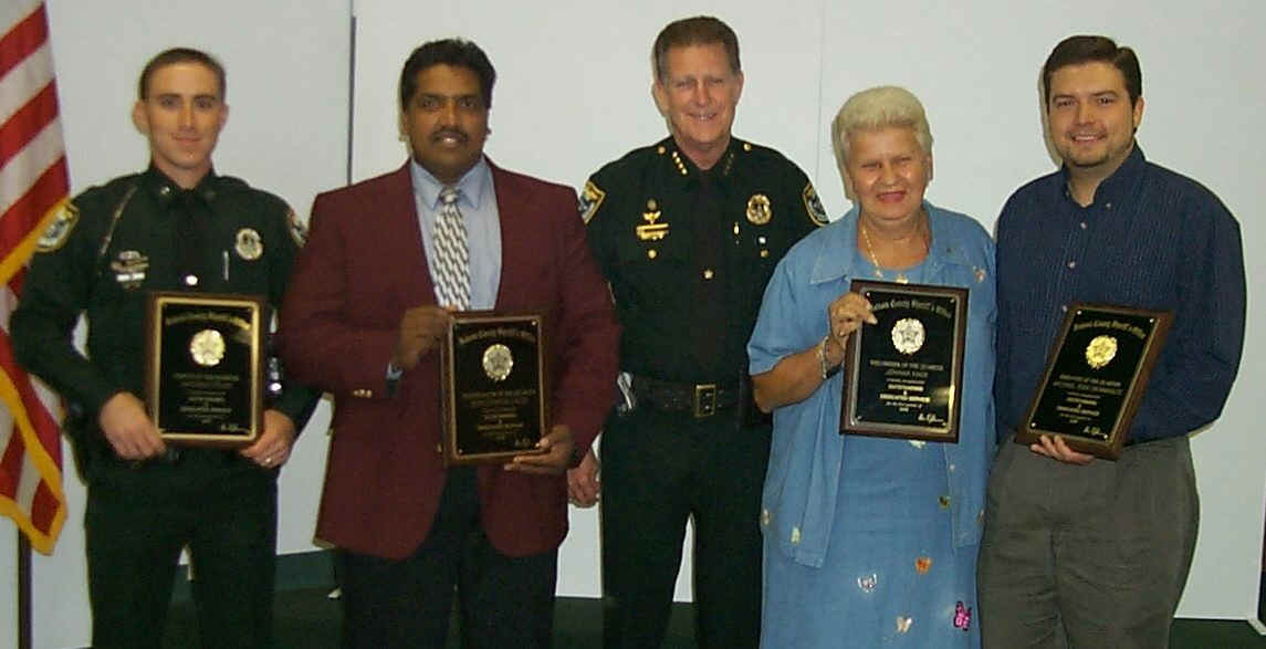 Volusia County Sheriff's Office Honors Employees Of The Quarter   Image