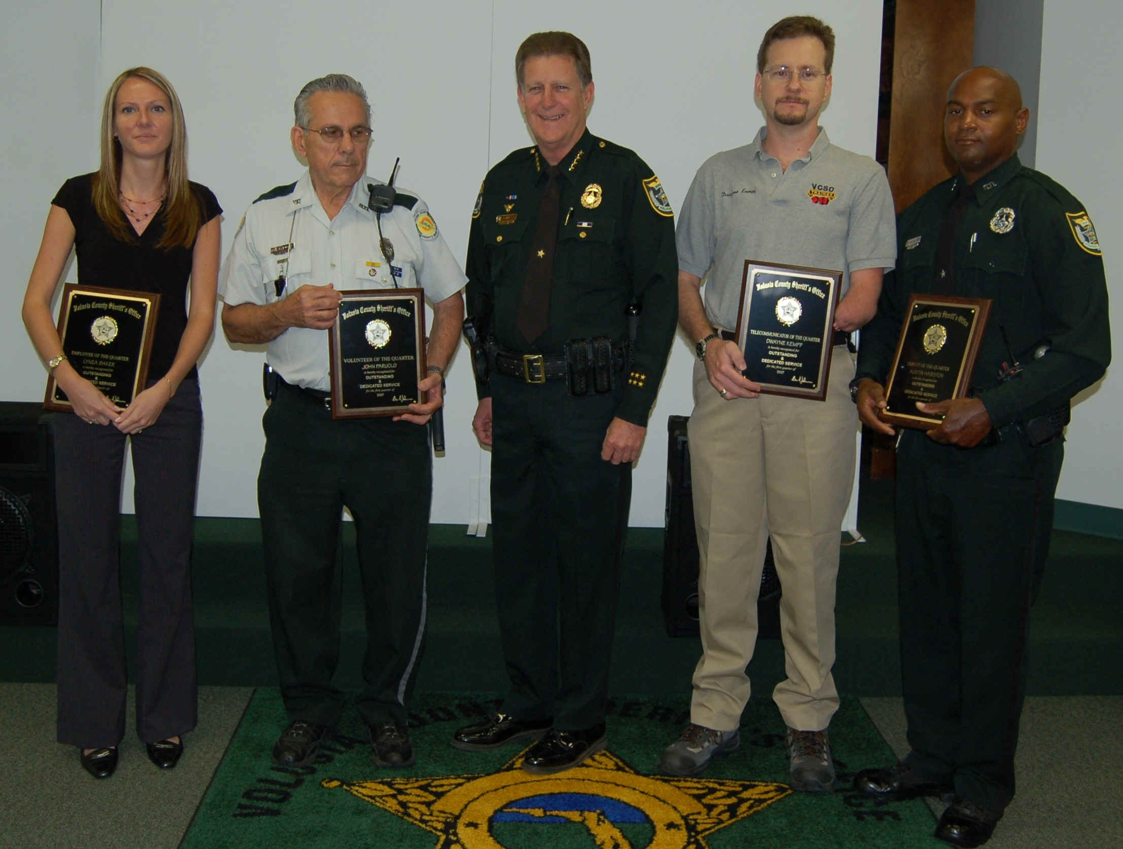  Sheriff's Office Employees Of  The Quarter Honored    Image