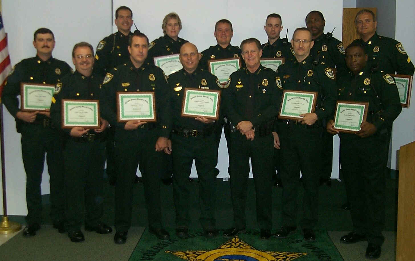 Sheriff Johnson Promotes 12 Deputies   Image